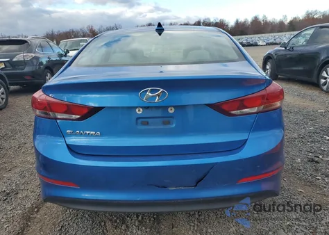 2018 Hyundai Elantra Sel z USA, uszkodzony, nr VIN 5NPD84LF3JH217144